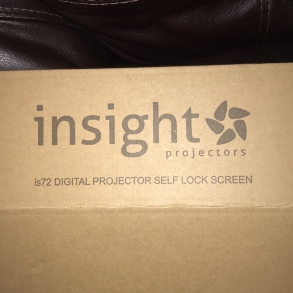 Insight 72” Manual Projector Screen